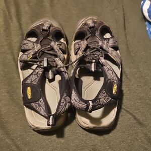 KEEN Kids Black and Gray Sandals